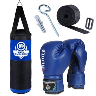 Sada pro tr�nink boxu DBX BUSHIDO DBX Kids60.3 modr�