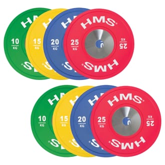 Sada závodních olympijských kotoučů HMS TBR08 PRO Sada závodních olympijských kotoučů HMS TBR08 PRO