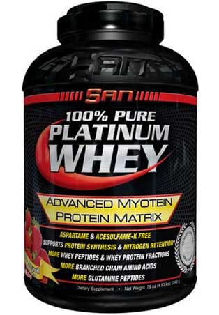 SAN 100% PURE PLATINUM WHEY SAN 100% PURE PLATINUM WHEY
