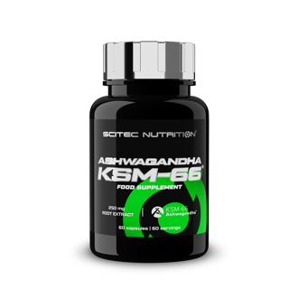 Scitec KSM-66 Ashwagandha 60 kapslí Scitec KSM-66 Ashwagandha 60 kapslí