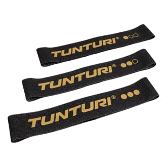 Set textilních odporových gum TUNTURI Centuri - 3 kusy Set textilních odporových gum TUNTURI Centuri - 3 kusy