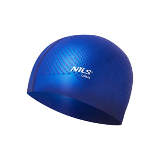 Silikonová čepice NILS Aqua NQC Dots tmavěmodrá Silikonová čepice NILS Aqua NQC Dots tmavěmodrá