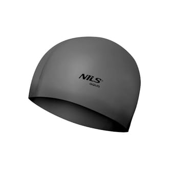 Silikonová čepice NILS Aqua NQC SL02 tmavěšedá Silikonová čepice NILS Aqua NQC SL02 tmavěšedá
