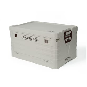 Skládací box s víkem NILS Camp NCB4004 50L šedý Skládací box s víkem NILS Camp NCB4004 50L šedý