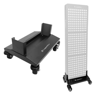 Náhled - Stojan s kolečky pro infračervený LED panel inSPORTline Lustar Náhled - Stojan s kolečky pro infračervený LED panel inSPORTline Lustar