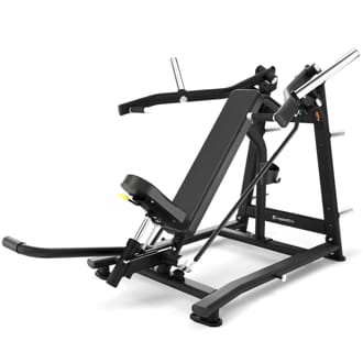 Tlaky na prsa na šikmé lavici inSPORTline Velocer plate loaded Tlaky na prsa na šikmé lavici inSPORTline Velocer plate loaded