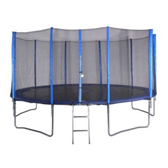Trampol�na s ochrannou s�t� a sch�dky Spartan 460 cm