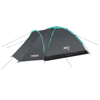 Turistický stan NILS Camp NC6010 Hiker šedý Turistický stan NILS Camp NC6010 Hiker šedý