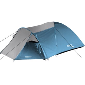 Turistický stan NILS Camp NC6012 Trekker modro-šedý Turistický stan NILS Camp NC6012 Trekker modro-šedý