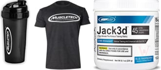 USP labs JACK3D + T-shirt + SHAKER