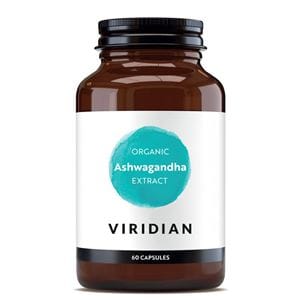 Viridian Ashwagandha Extract 60 kapslí Organic (Indický ženšen KSM-66) Viridian Ashwagandha Extract 60 kapslí Organic (Indický ženšen KSM-66)