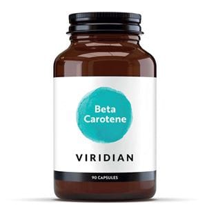 Viridian Beta Carotene 90 kapslí Viridian Beta Carotene 90 kapslí