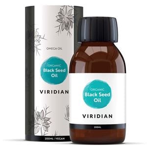 Viridian Black Seed Oil 200ml Organic (Bio olej z egyptsk�ho �ern�ho km�nu)