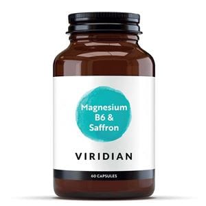 Viridian Magnesium B6 & Saffron 60 kapslí Viridian Magnesium B6 & Saffron 60 kapslí