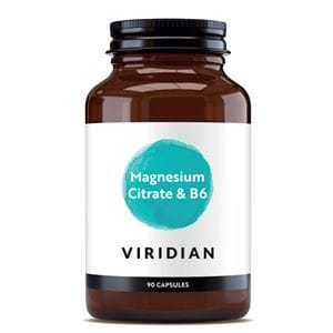 Viridian Magnesium Citrate with Vitamin B6 90 kapslí Viridian Magnesium Citrate with Vitamin B6 90 kapslí