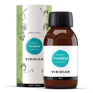 N�hled - Viridian Viridikid Omega 3 Oil Organic (Bio Omega 3 olej pro d�ti)