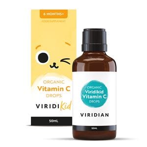 Viridian Viridikid Vitamin C drops 50ml Organic Viridian Viridikid Vitamin C drops 50ml Organic