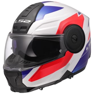 V�klopn� moto p�ilba LS2 FF902 Scope II Duria White Blue Red