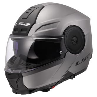 Výklopná moto přilba LS2 FF902 Scope II Solid Matt Titanium Výklopná moto přilba LS2 FF902 Scope II Solid Matt Titanium