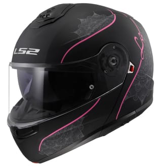 Náhled - Výklopná přilba LS2 FF908 Strobe II Lux Matt Black-Pink Náhled - Výklopná přilba LS2 FF908 Strobe II Lux Matt Black-Pink