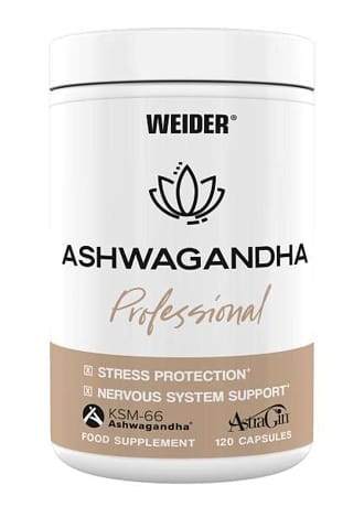 Weider Ashwagandha Professional 120 kapslí Weider Ashwagandha Professional 120 kapslí