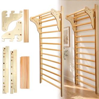 Žebřiny inSPORTline Dualmar 250x90 cm s hrazdou Žebřiny inSPORTline Dualmar 250x90 cm s hrazdou