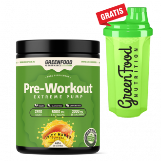 GreenFood Performance Pre-Workout 495g + Shaker Gratis
