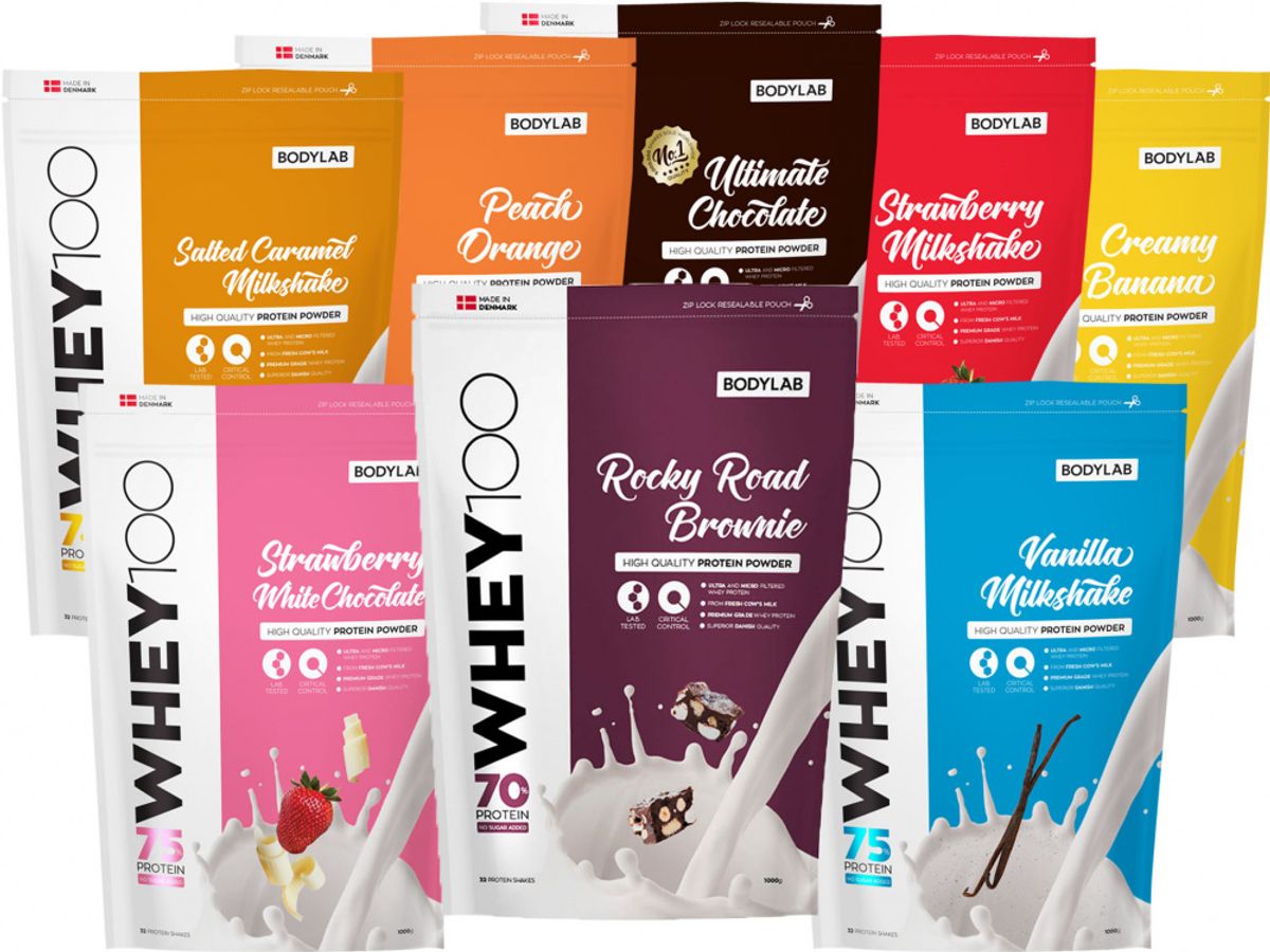 Bodylab Whey Protein 100 | největší nabídka proteinů v ČR