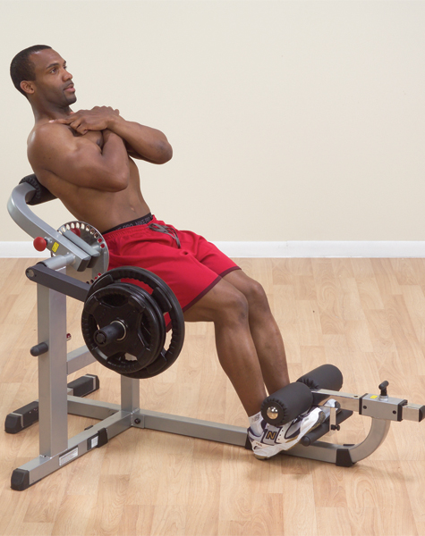 Body-Solid GCAB-360 - Machine Abdominaux Et Dos 2 En 1 - 27 Réglages - 130kg Max